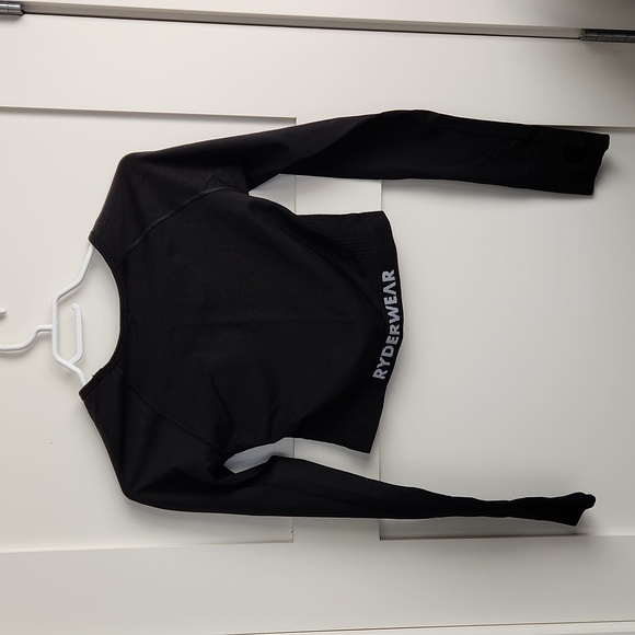 Seamless long sleeve crop top - Picture 6 of 7